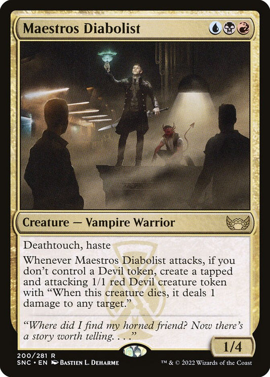 Maestros Diabolist | SNC