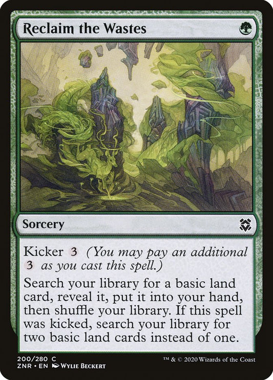 Reclaim the Wastes | ZNR