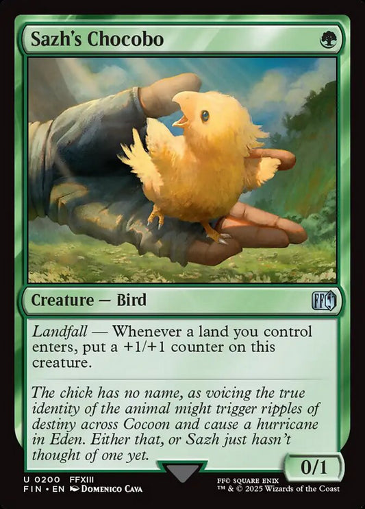 Sazh's Chocobo | FIN