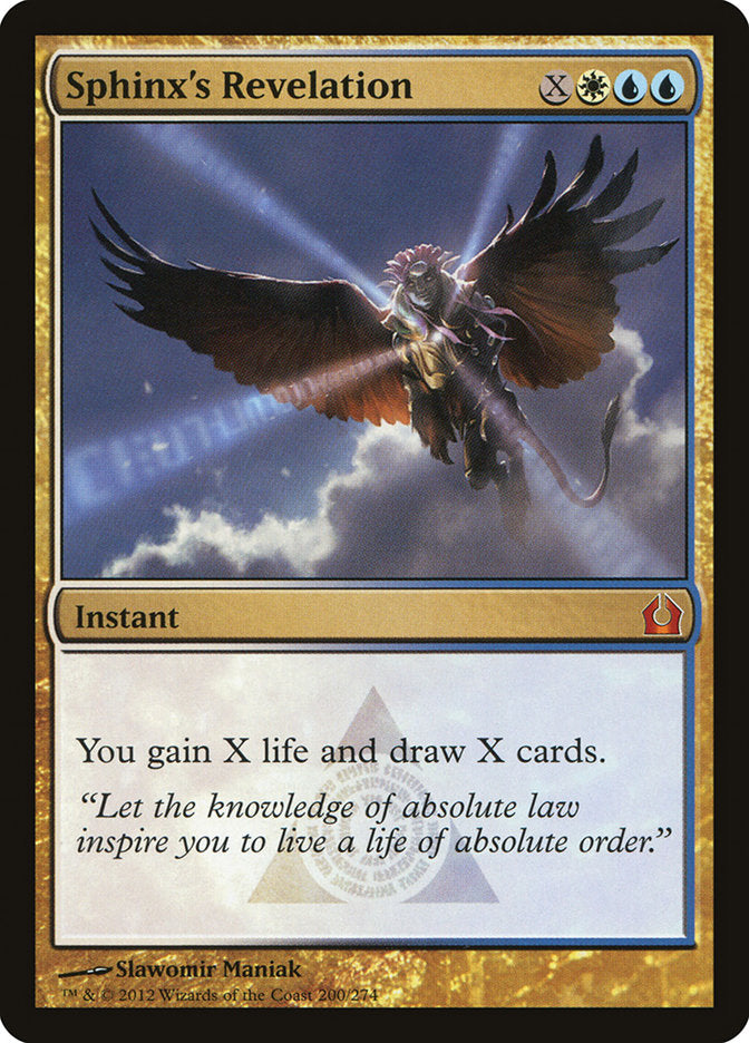 Sphinx's Revelation | RTR
