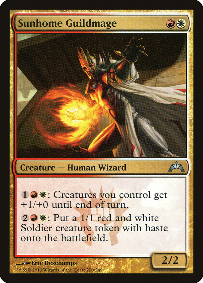 Card Scan of Sunhome Guildmage | GTC