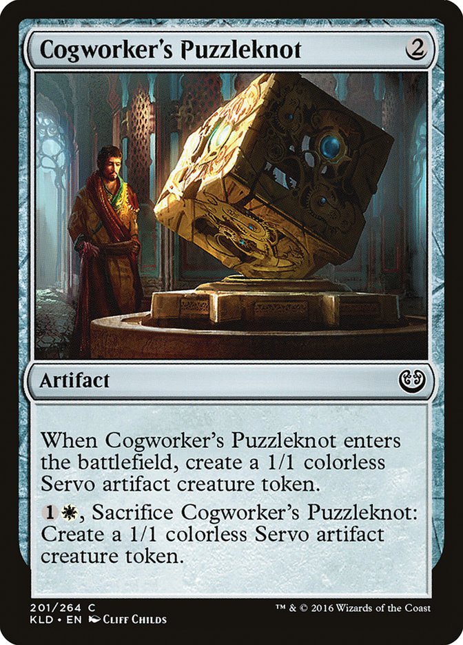 Card Scan of Cogworker's Puzzleknot | KLD