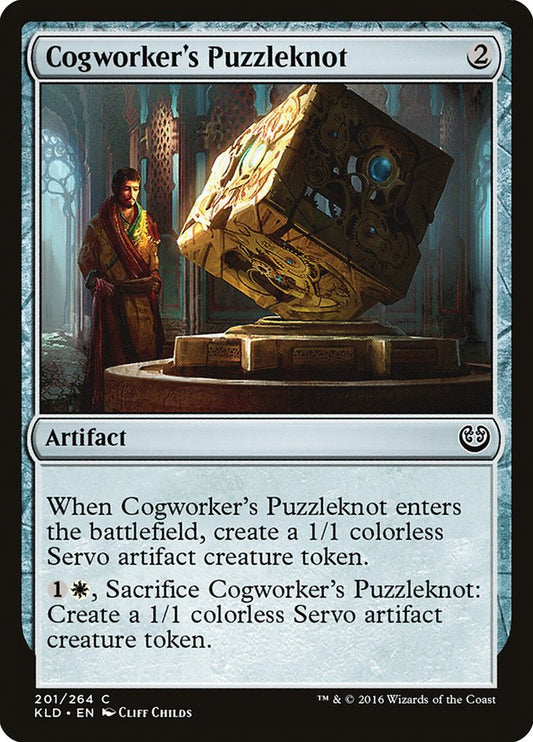 Card Scan of Cogworker's Puzzleknot | KLD
