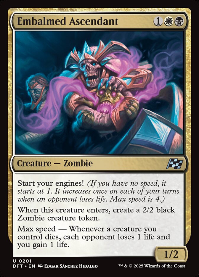 Card Scan of Embalmed Ascendant | DFT