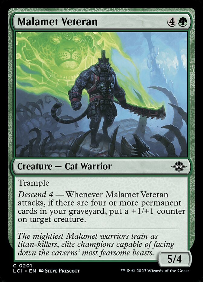 Card Scan of Malamet Veteran | LCI