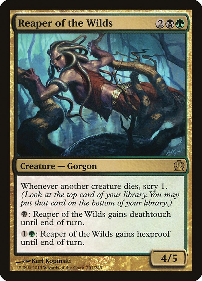 Card Scan of Reaper of the Wilds | THS