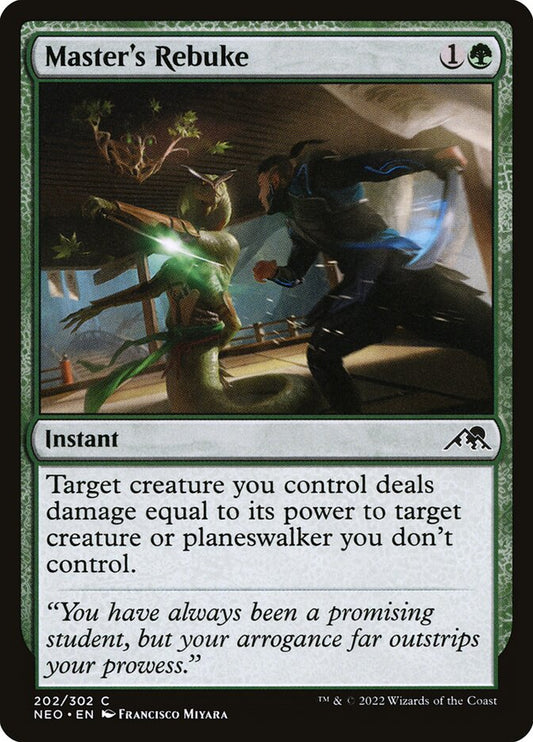 Master's Rebuke | NEO