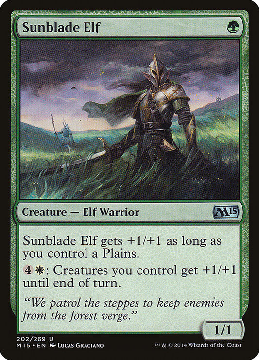 Sunblade Elf | M15
