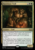 Card Scan of Faunsbane Troll | WOE