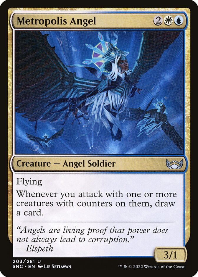 Card Scan of Metropolis Angel | SNC