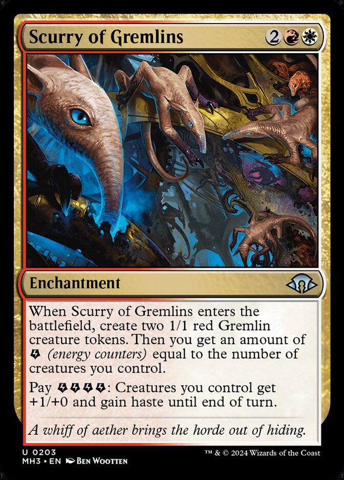 Card Scan of Scurry of Gremlins | MH3