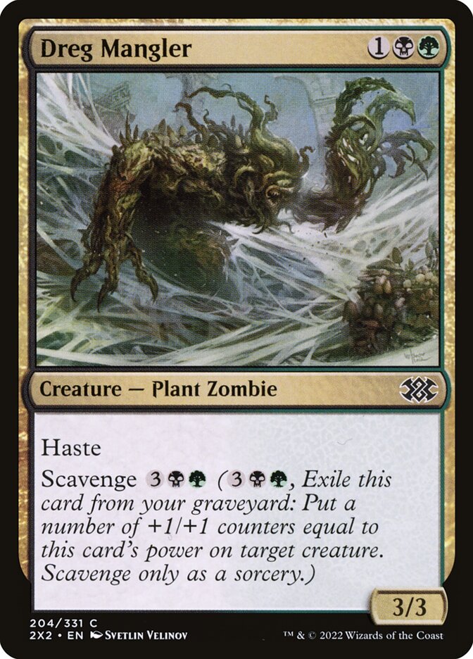Card Scan of Dreg Mangler | 2X2