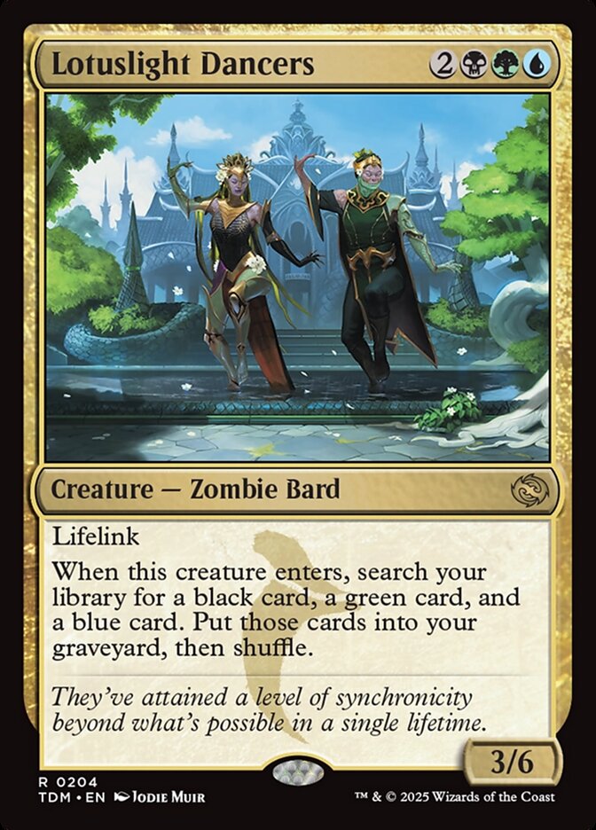 Card Scan of Lotuslight Dancers | TDM