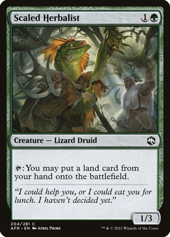 Scaled Herbalist | AFR (Foil)