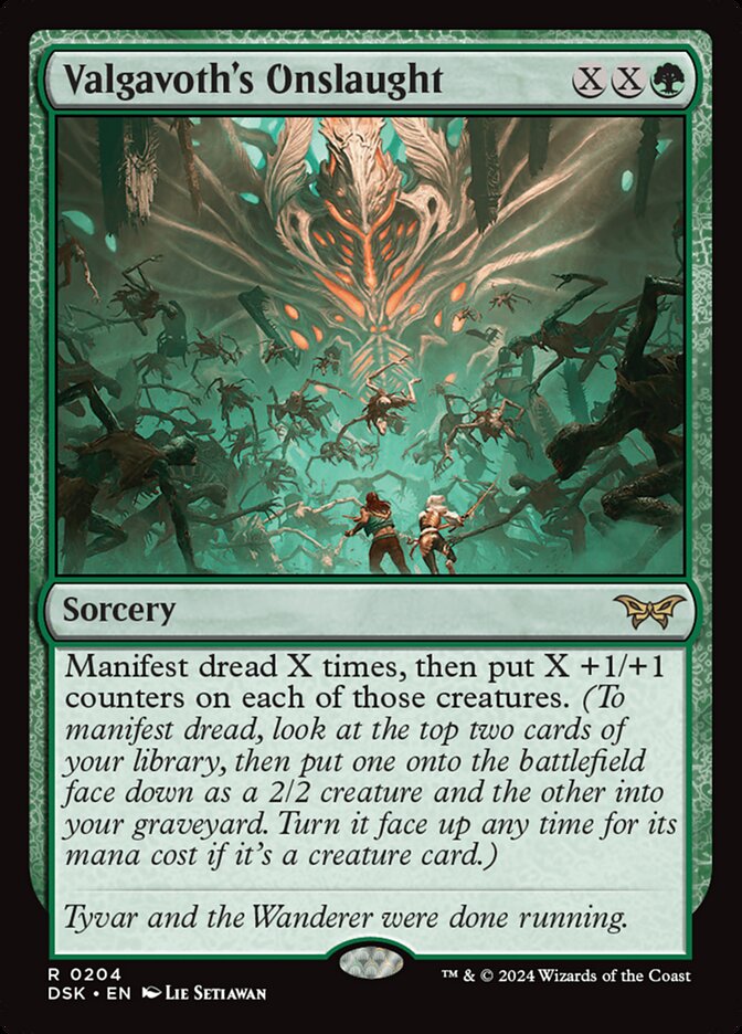 Card Scan of Valgavoth's Onslaught | DSK