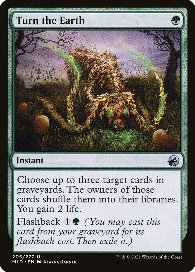 Card Scan of Turn the Earth | MID