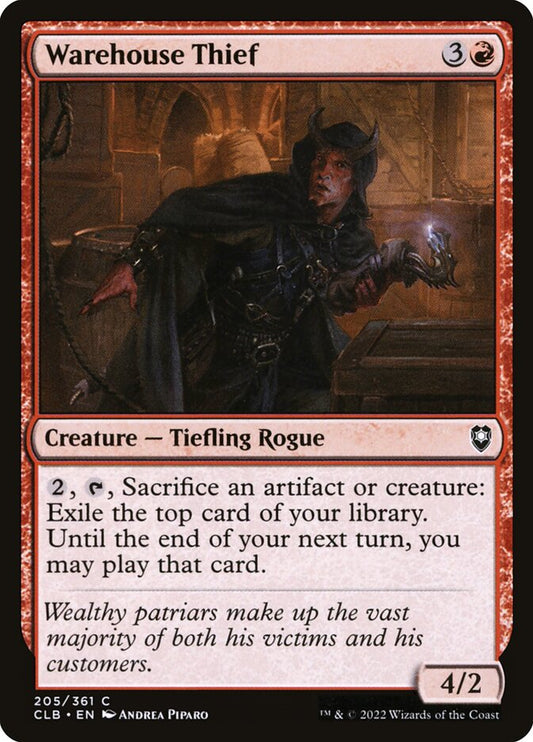 Warehouse Thief | CLB