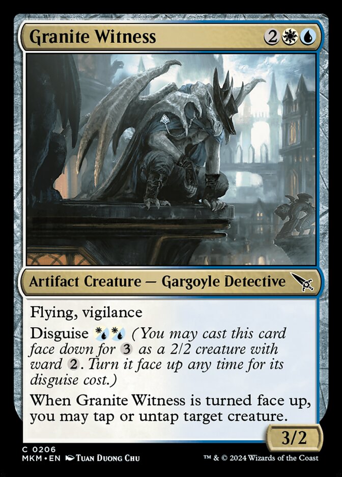 Card Scan of Granite Witness | MKM
