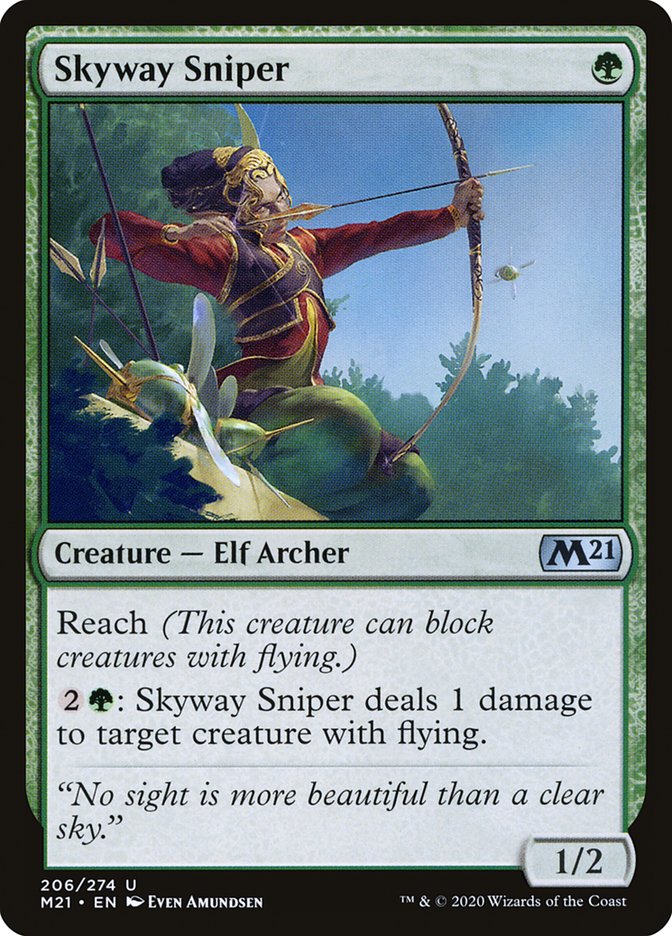 Card Scan of Skyway Sniper | M21