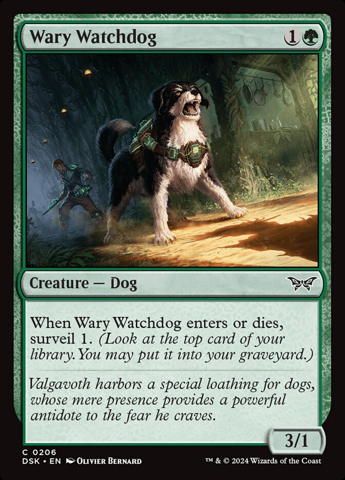 Card Scan of Wary Watchdog | DSK