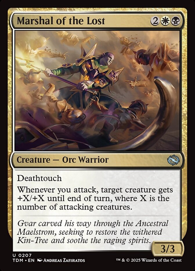 Card Scan of Marshal of the Lost | TDM