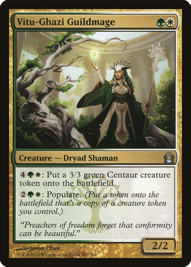 Card Scan of Vitu-Ghazi Guildmage | RTR