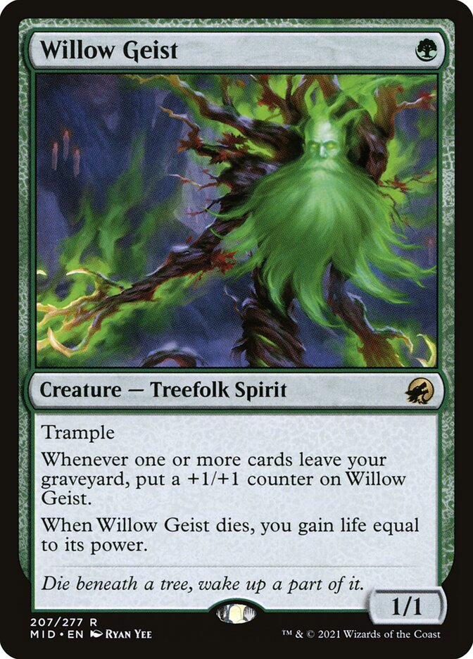 Card Scan of Willow Geist | MID
