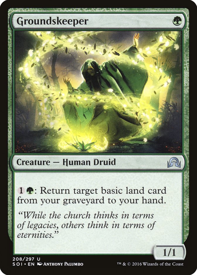 Card Scan of Groundskeeper | SOI