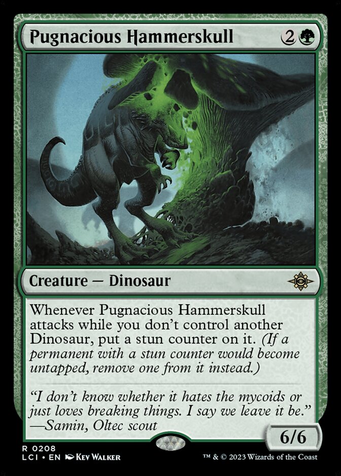 Card Scan of Pugnacious Hammerskull | LCI