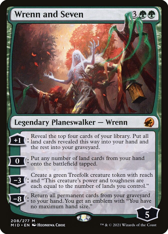 Card Scan of Wrenn and Seven | MID