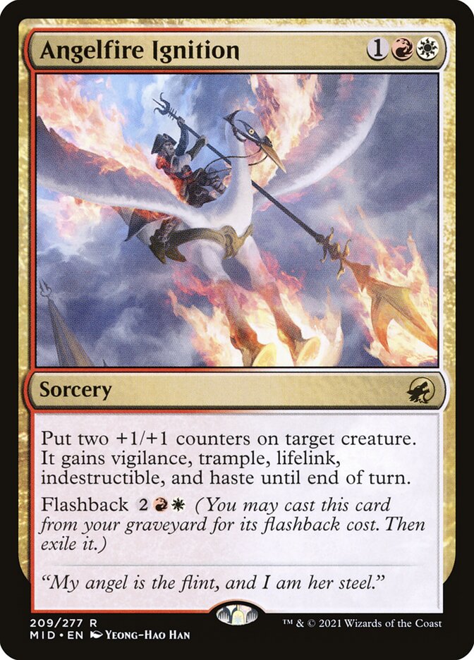 Card Scan of Angelfire Ignition | MID
