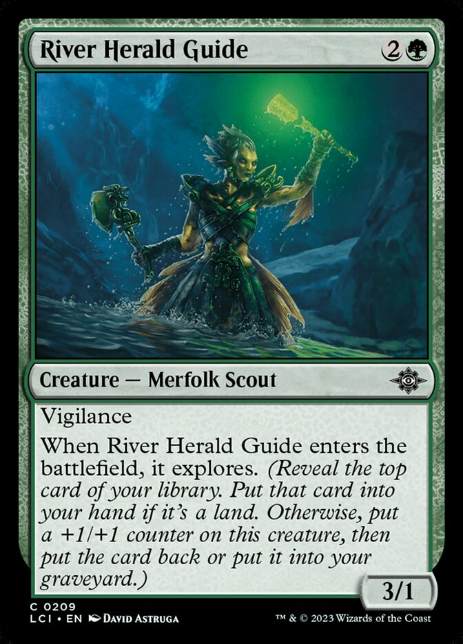 Card Scan of River Herald Guide | LCI