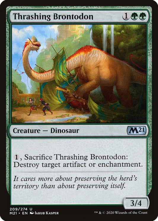 Thrashing Brontodon | M21