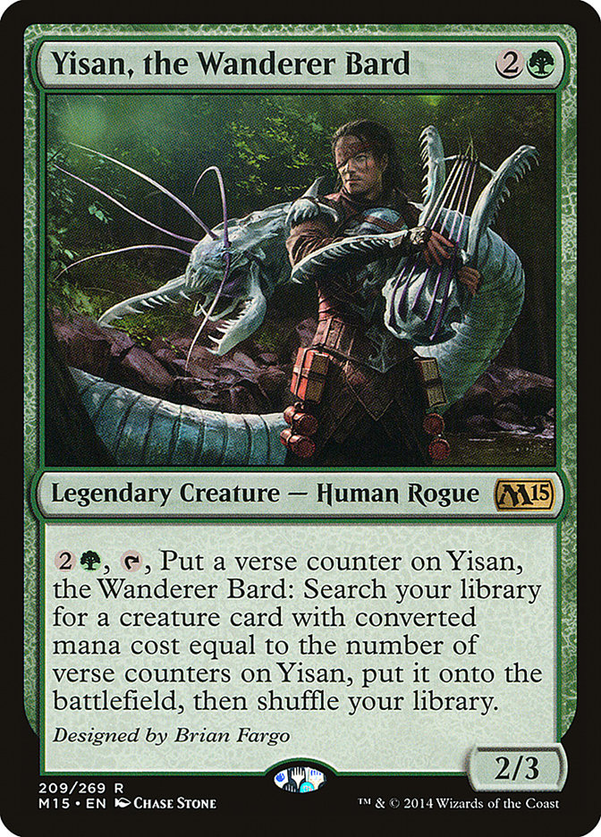 Yisan, the Wanderer Bard | M15