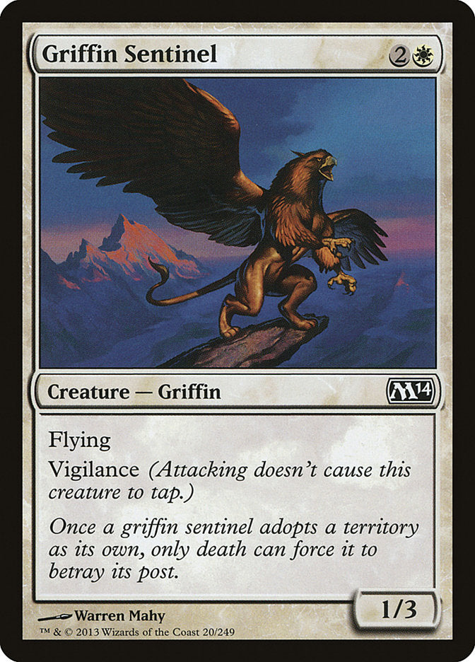 Card Scan of Griffin Sentinel | M14