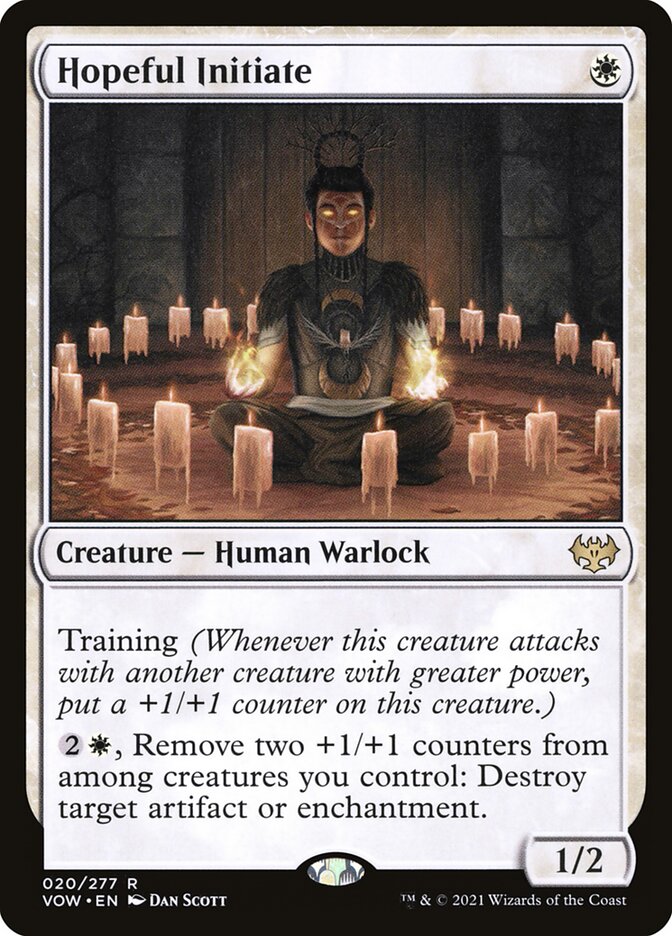Card Scan of Hopeful Initiate | VOW
