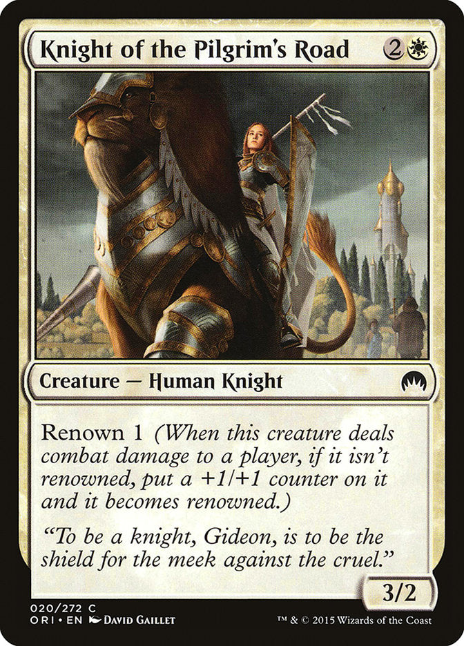Knight of the Pilgrim's Road | ORI