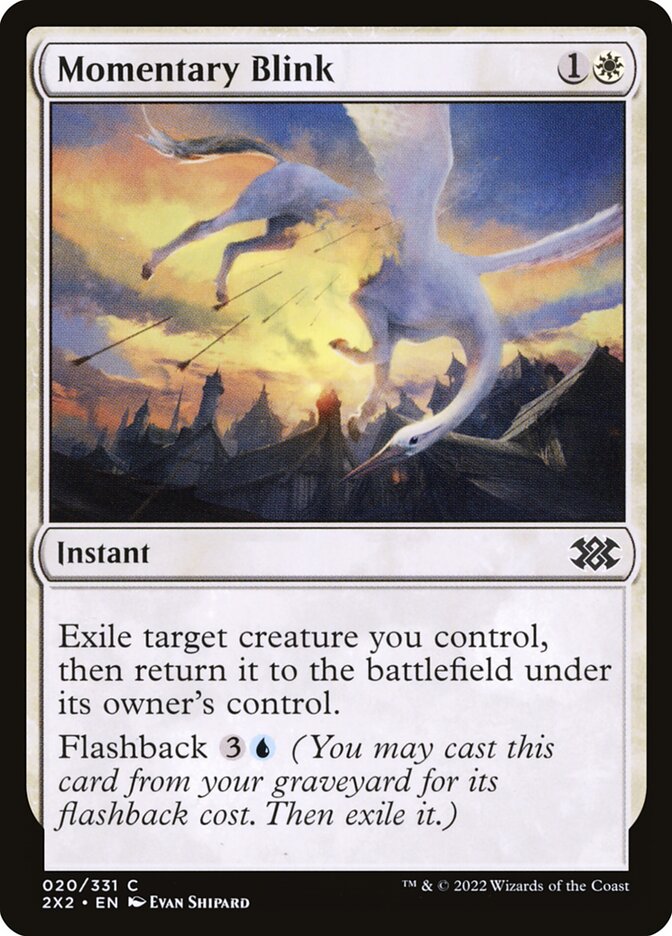 Card Scan of Momentary Blink | 2X2