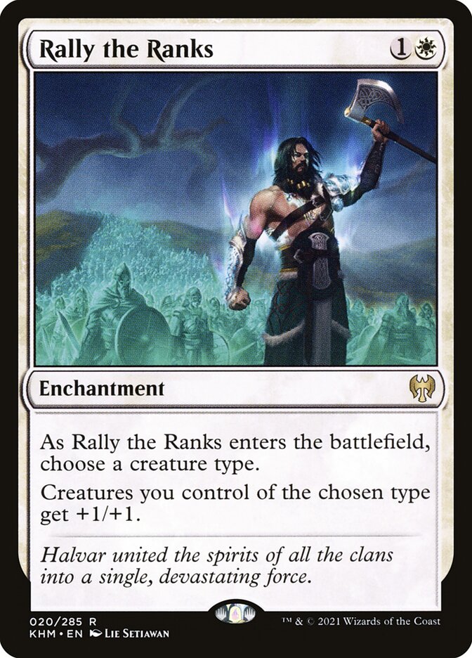 Card Scan of Rally the Ranks | KHM