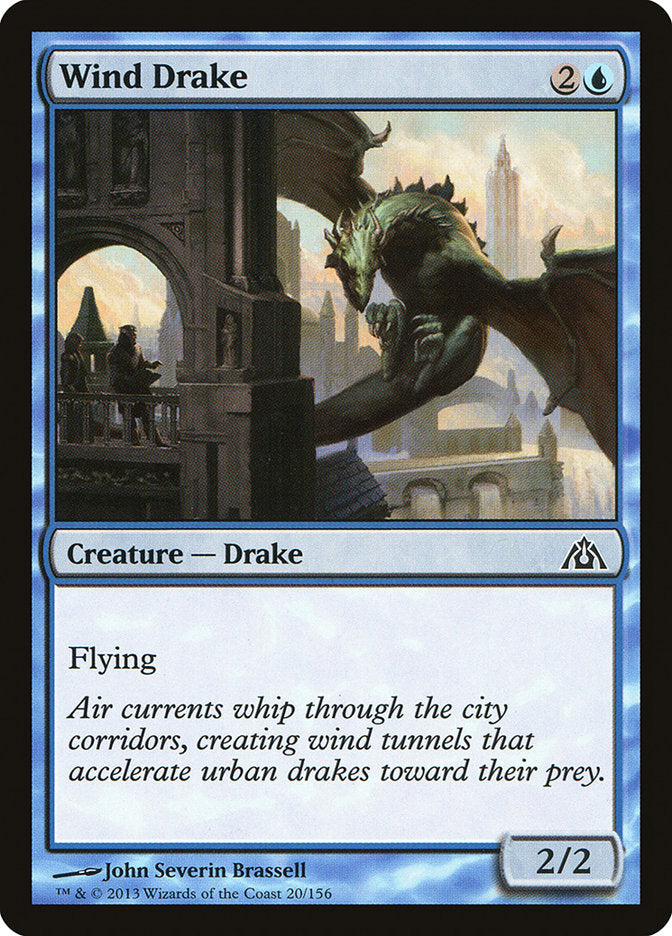 Card Scan of Wind Drake | DGM