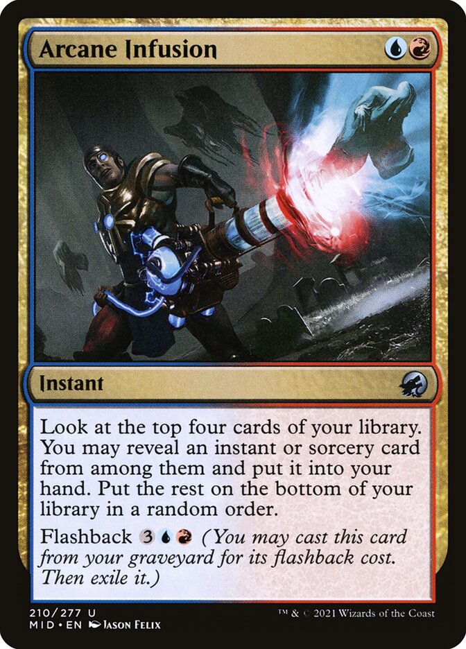 Card Scan of Arcane Infusion | MID