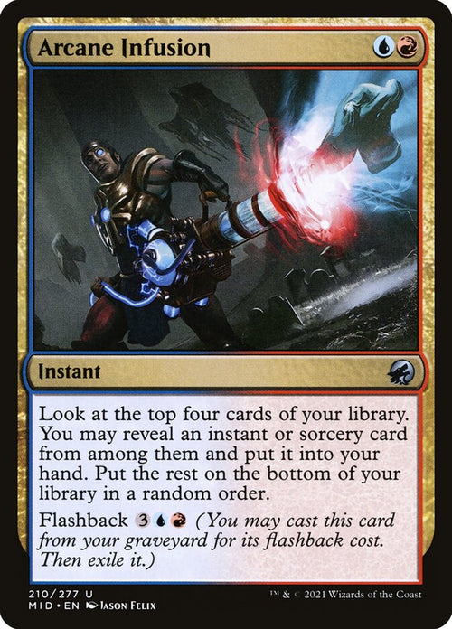 Card Scan of Arcane Infusion | MID