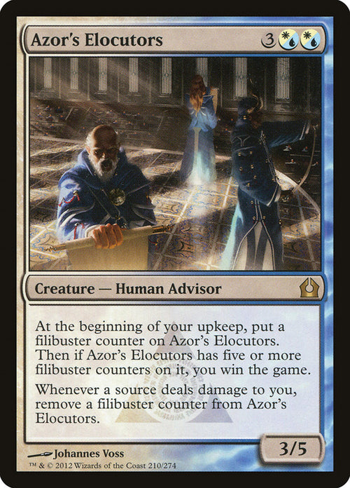 Card Scan of Azor's Elocutors | RTR