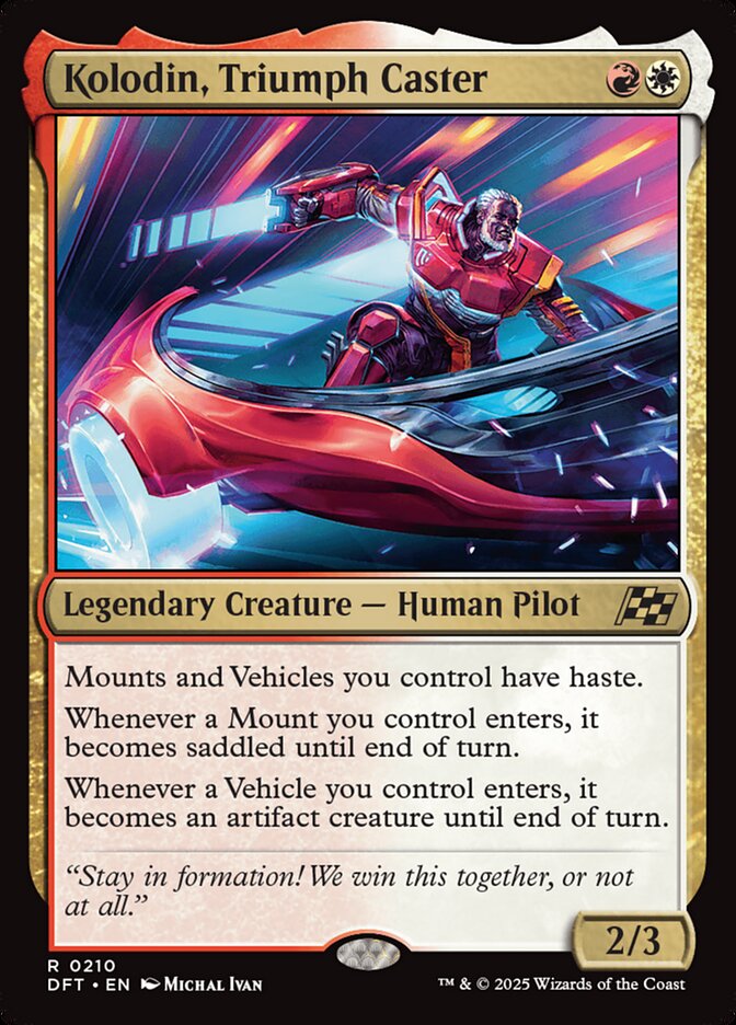 Card Scan of Kolodin, Triumph Caster | DFT