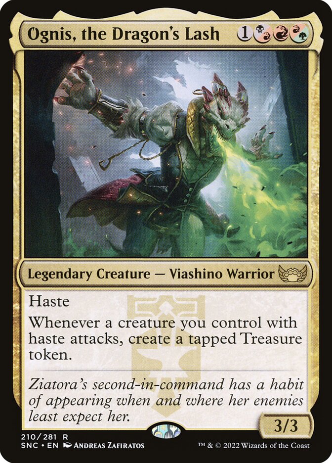 Ognis, the Dragon's Lash | SNC (Foil) - Card Scan