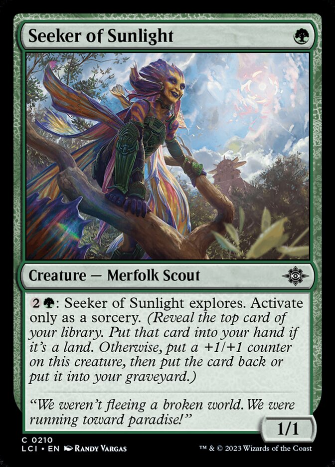 Card Scan of Seeker of Sunlight | LCI
