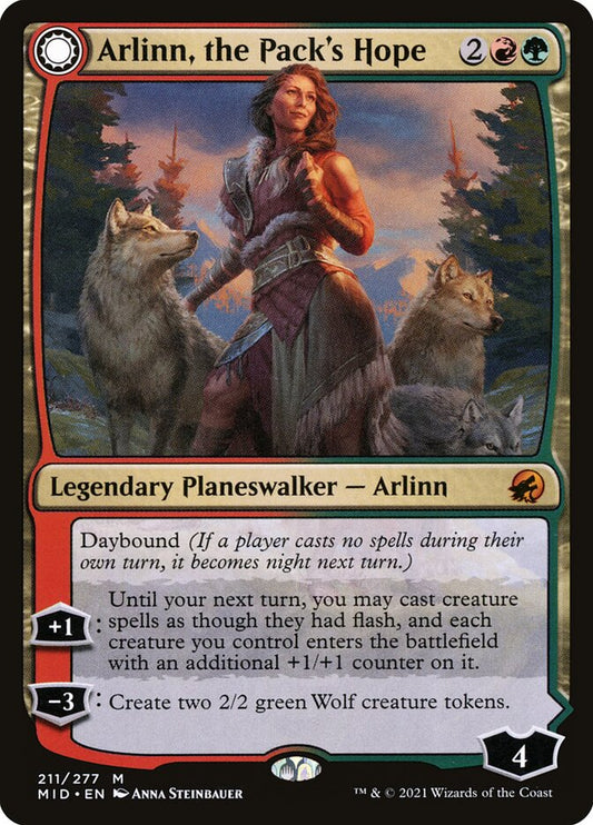 Arlinn, the Pack's Hope // Arlinn, the Moon's Fury | MID