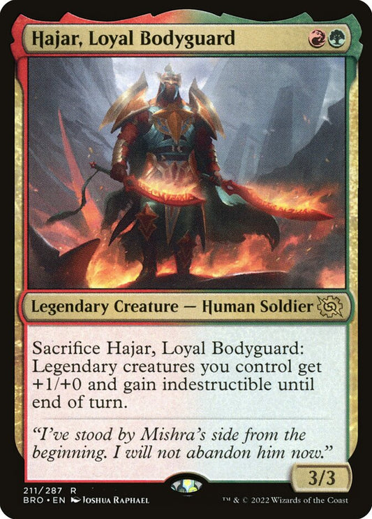 Hajar, Loyal Bodyguard | BRO