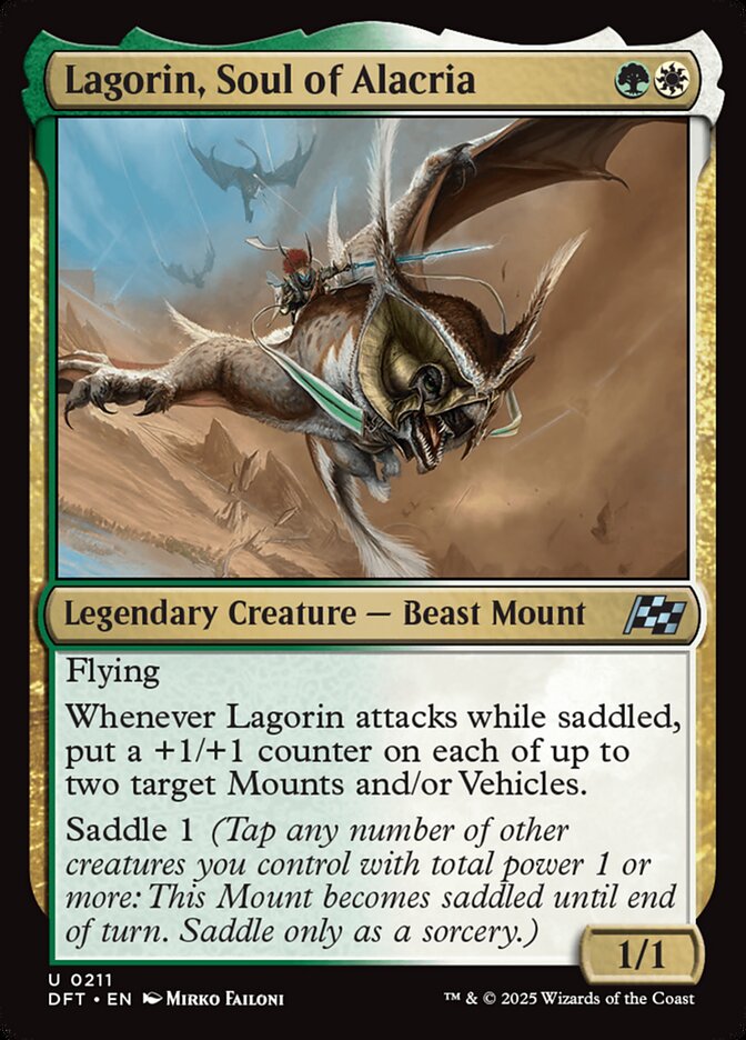 Card Scan of Lagorin, Soul of Alacria | DFT