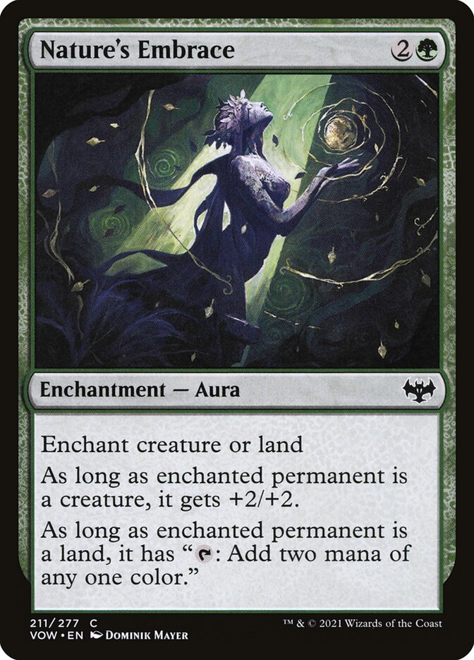Card Scan of Nature's Embrace | VOW